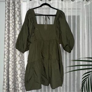 A New Day Dark Green dress